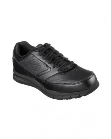 SKECHERS WORK RELAXED FIT NAMPA SR 77156 BLACK