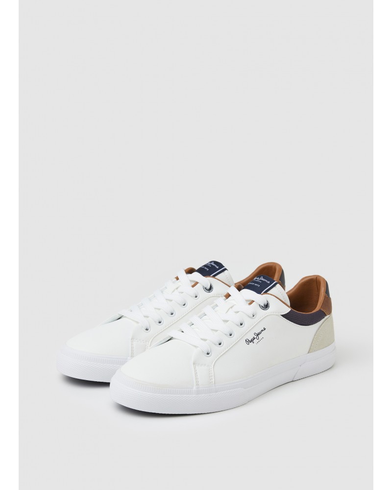 PEPE JEANS KENTON COURT PMS30839-800 WHITE