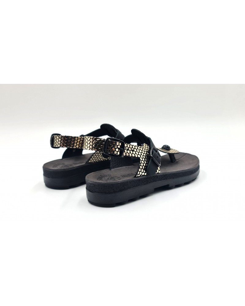 copy of FANTASY SANDALS APRIL S116 BLACK