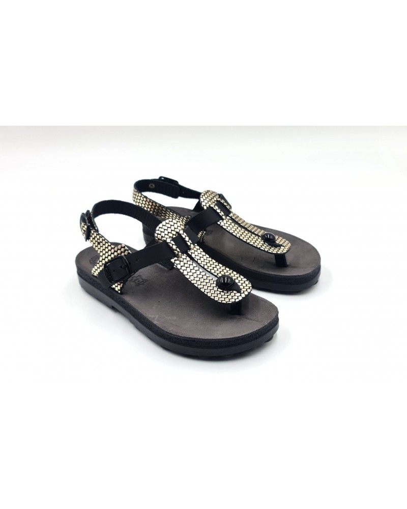 copy of FANTASY SANDALS APRIL S116 BLACK