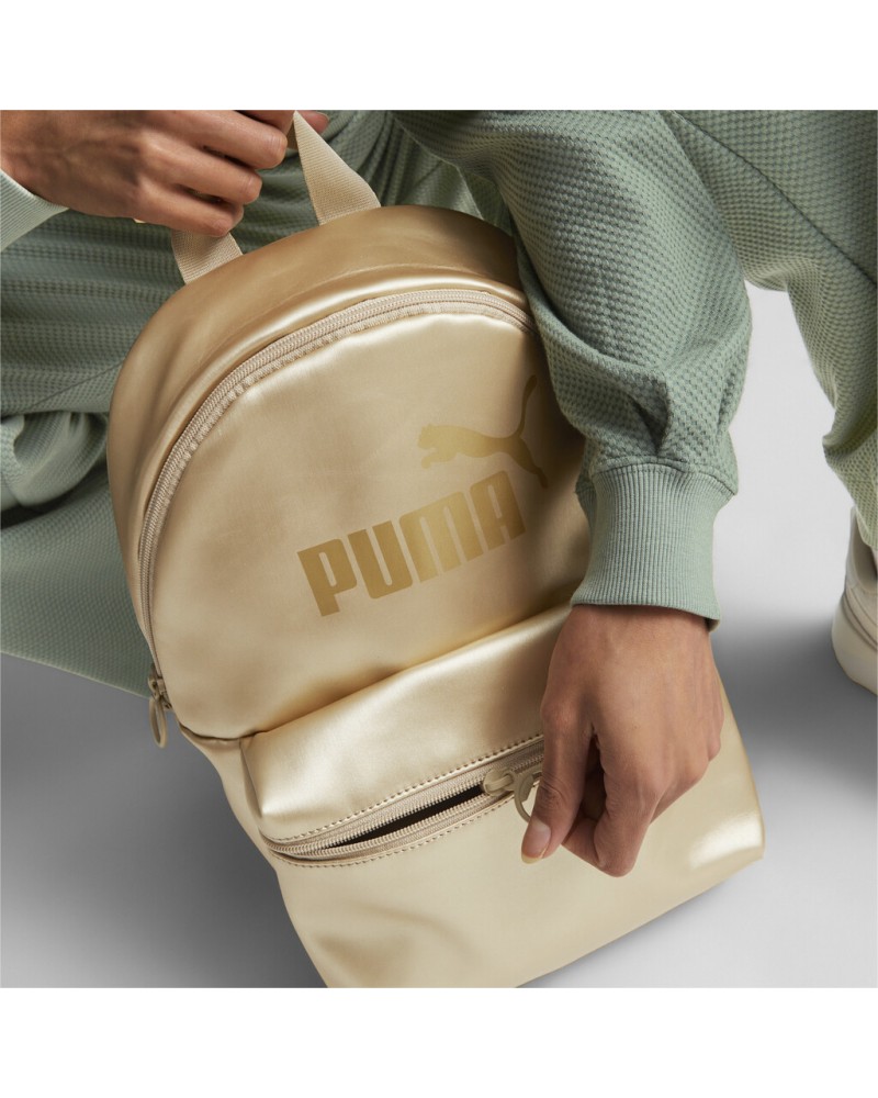 PUMA CORE UP BACKPACK 079476-04 SAND - ALPHASHOES.GR