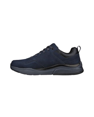 SKECHERS NAPA GROTON SR 77157 BLACK - ALPHASHOES.GR