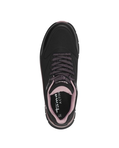 TAMARIS ΓΥΝΑΙΚΕΙΑ ΑΝΑΤΟΜΙΚΑ SNEAKERS ΜΑΥΡΟ 1-23757-43 001