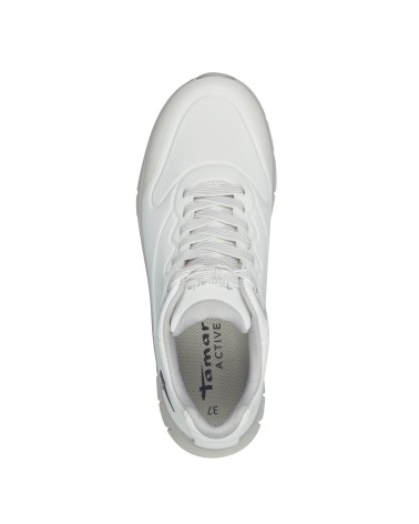 TAMARIS ΓΥΝΑΙΚΕΙΑ ΑΝΑΤΟΜΙΚΑ SNEAKERS ΛΕΥΚΟ 1-23757-43 100