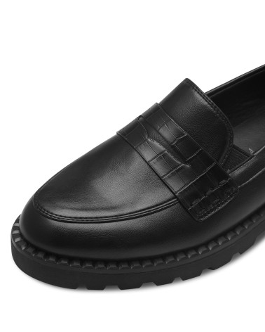 TAMARIS ΓΥΝΑΙΚΕΙΑ LOAFER ΜΑΥΡΟ 1-24312-41 020