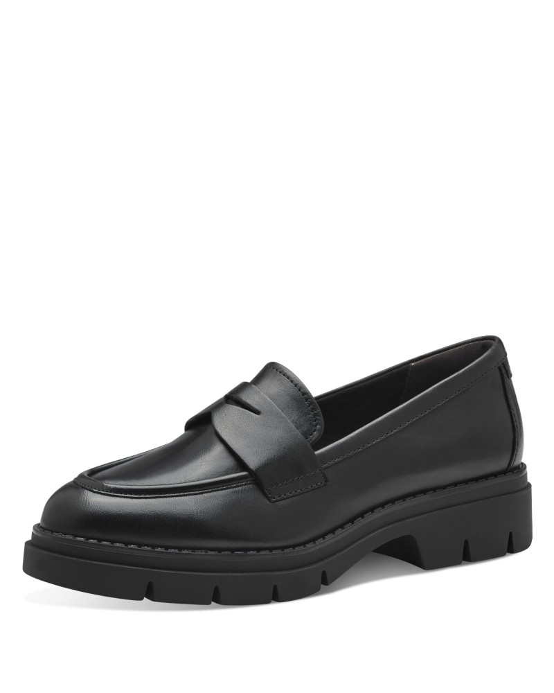 TAMARIS ΓΥΝΑΙΚΕΙΑ LOAFER ΜΑΥΡΟ 1-24323-43 003