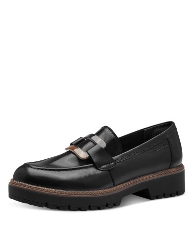 TAMARIS ΓΥΝΑΙΚΕΙΑ LOAFER ΜΑΥΡΟ 1-24722-43 003