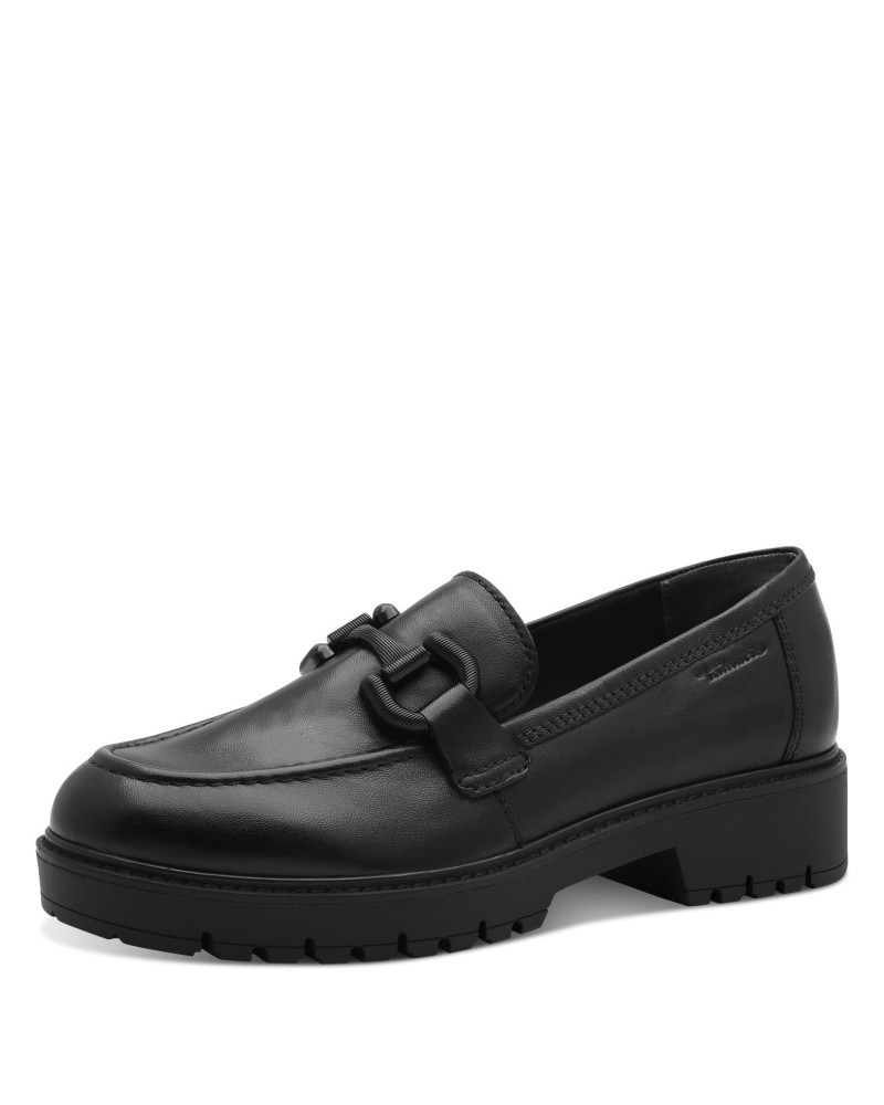 TAMARIS ΓΥΝΑΙΚΕΙΑ LOAFER ΜΑΥΡΟ 1-24723-43 003