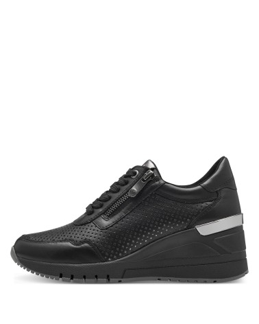 MARCO TOZZI 2-25114-35 002 BLACK ANTIC - ALPHASHOES.GR