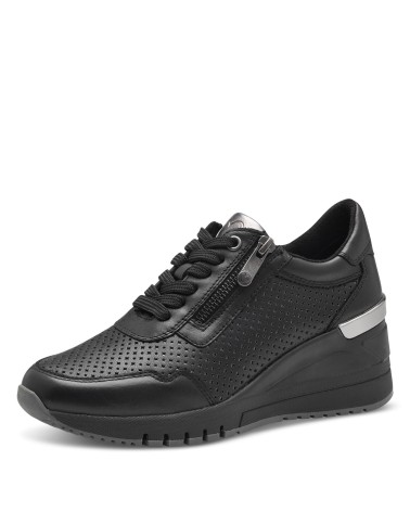 MARCO TOZZI 2-25114-35 002 BLACK ANTIC - ALPHASHOES.GR