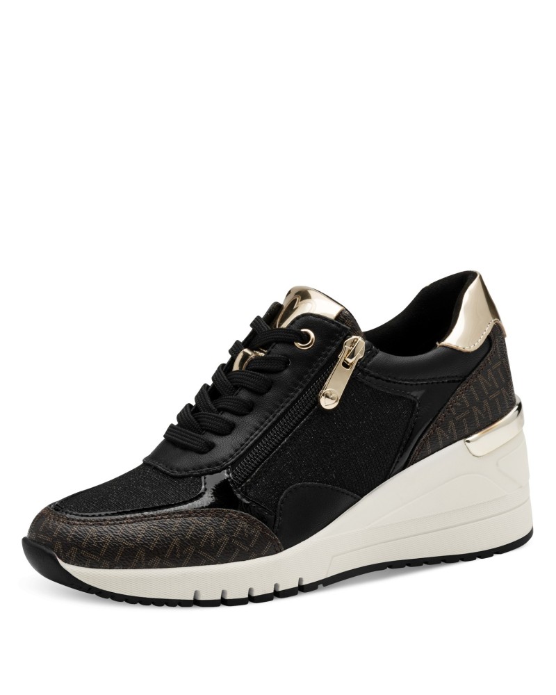 MARCO TOZZI ΓΥΝΑΙΚΕΙΑ SNEAKER ΜΑΥΡΟ 2-23723-41 091