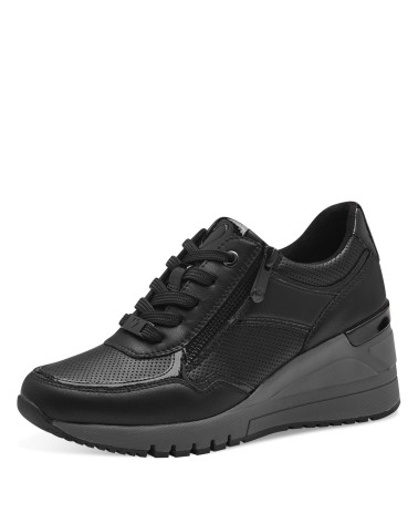 MARCO TOZZI 2-25114-35 002 BLACK ANTIC - ALPHASHOES.GR