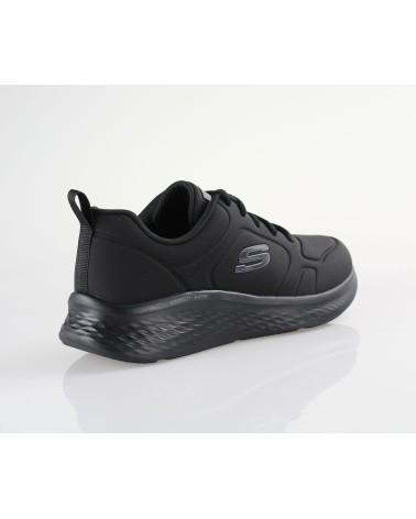 SKECHERS NAPA GROTON SR 77157 BLACK - ALPHASHOES.GR