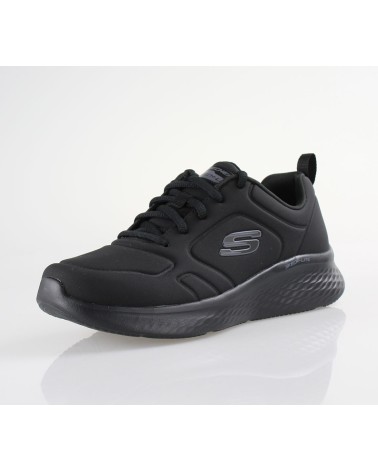 SKECHERS NAPA GROTON SR 77157 BLACK - ALPHASHOES.GR