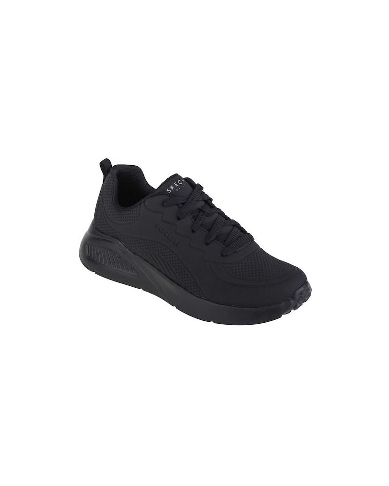 SKECHERS ΓΥΝΑΙΚΕΙΑ SNEAKER DEBOSS DURABUCK ΜΑΥΡΟ 177288-BBK