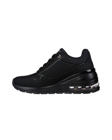 SKECHERS ΓΥΝΑΙΚΕΙΑ SNEAKER MILLION AIR ΜΑΥΡΟ 155401-BBK