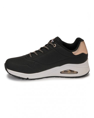 SKECHERS NAPA GROTON SR 77157 BLACK - ALPHASHOES.GR