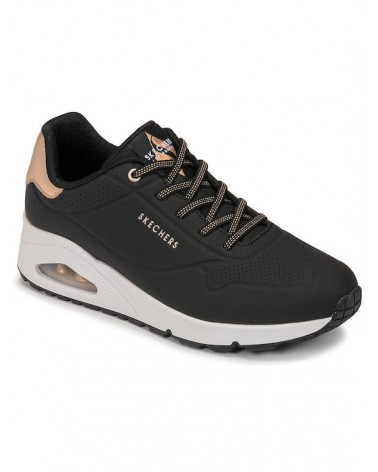 SKECHERS NAPA GROTON SR 77157 BLACK - ALPHASHOES.GR