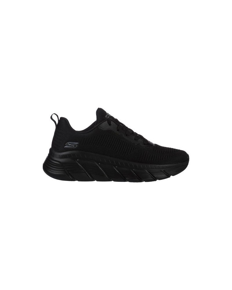 SKECHERS ΓΥΝΑΙΚΕΙΑ SNEAKER ENGINEERED KNIT ΜΑΥΡΟ 117385-ΒΒΚ