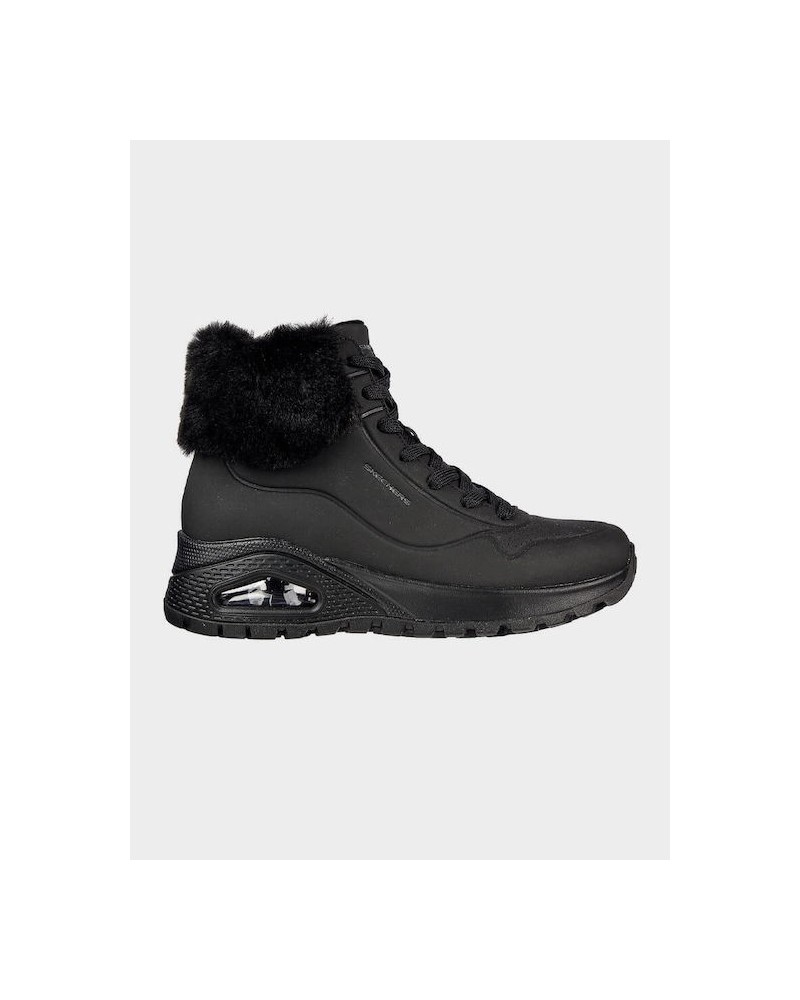 SKECHERS ΓΥΝΑΙΚΕΙΑ SNEAKER UNO RUGGED ΜΑΥΡΟ 167274-BBK