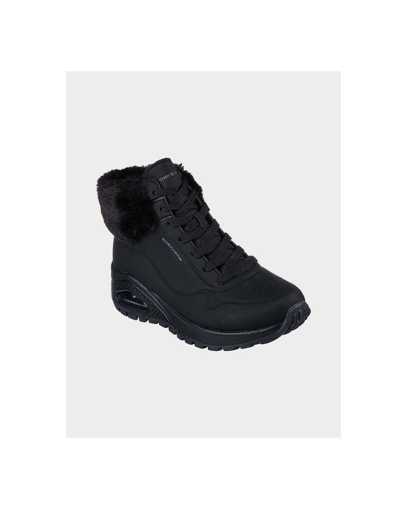 SKECHERS ΓΥΝΑΙΚΕΙΑ SNEAKER UNO RUGGED ΜΑΥΡΟ 167274-BBK