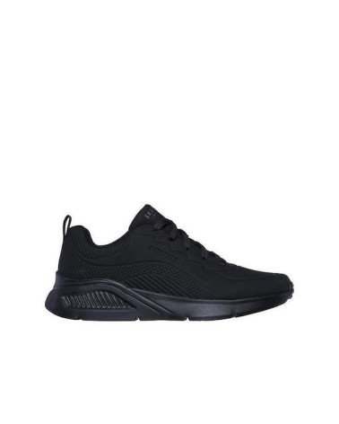 SKECHERS ΑΝΔΡΙΚΑ SNEAKER DEBOSS DURABUCK ΜΑΥΡΟ 183120-BBK