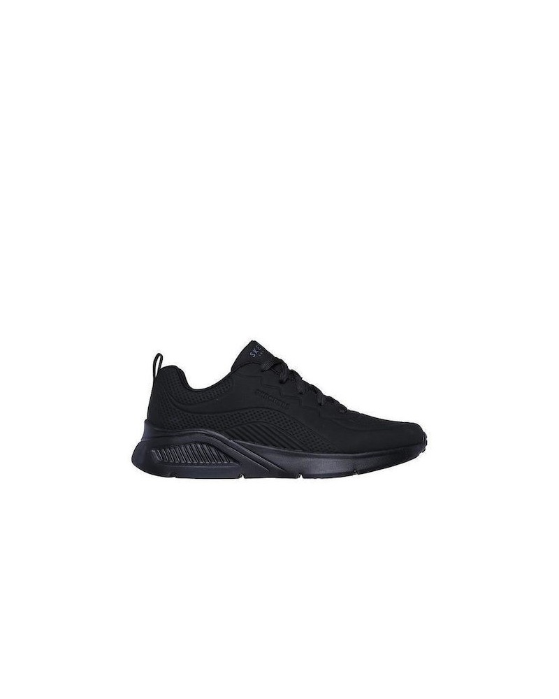 SKECHERS ΑΝΔΡΙΚΑ SNEAKER DEBOSS DURABUCK ΜΑΥΡΟ 183120-BBK