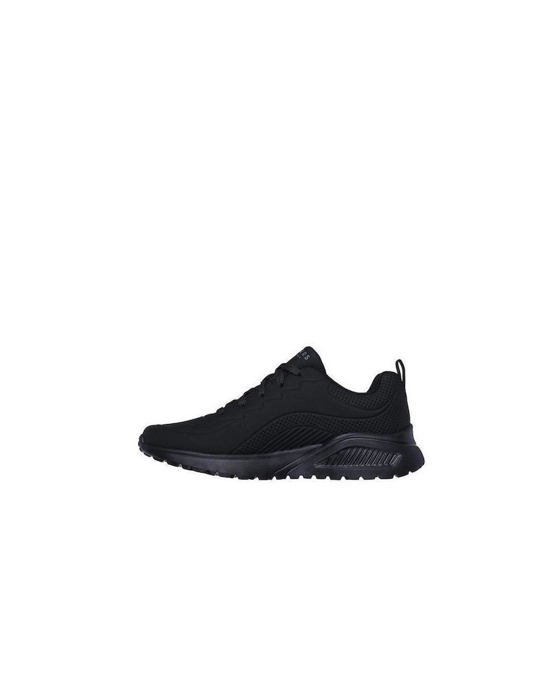 SKECHERS ΑΝΔΡΙΚΑ SNEAKER DEBOSS DURABUCK ΜΑΥΡΟ 183120-BBK