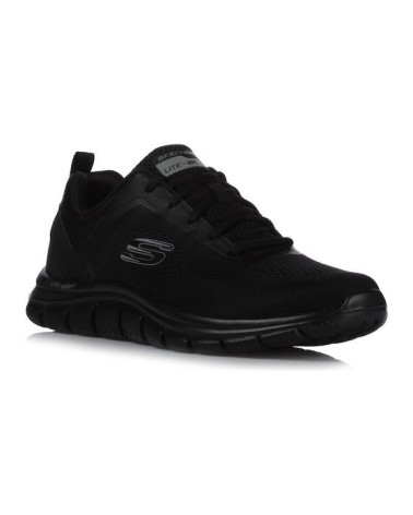 SKECHERS NAPA GROTON SR 77157 BLACK - ALPHASHOES.GR