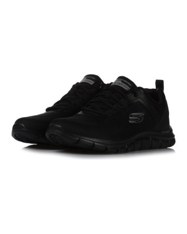 SKECHERS NAPA GROTON SR 77157 BLACK - ALPHASHOES.GR