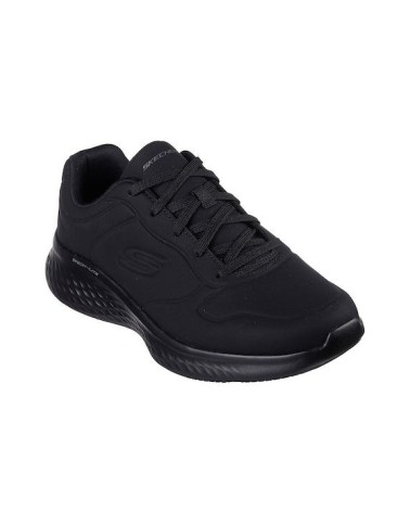 SKECHERS NAPA GROTON SR 77157 BLACK - ALPHASHOES.GR