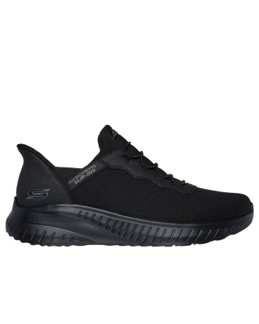 SKECHERS NAPA GROTON SR 77157 BLACK - ALPHASHOES.GR