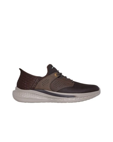 SKECHERS ΑΝΔΡΙΚΑ SNEAKER ROUNDTOE ΚΑΦΕ 210890-CHOC