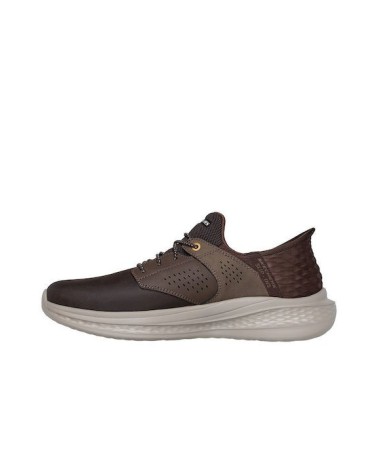 SKECHERS ΑΝΔΡΙΚΑ SNEAKER ROUNDTOE ΚΑΦΕ 210890-CHOC