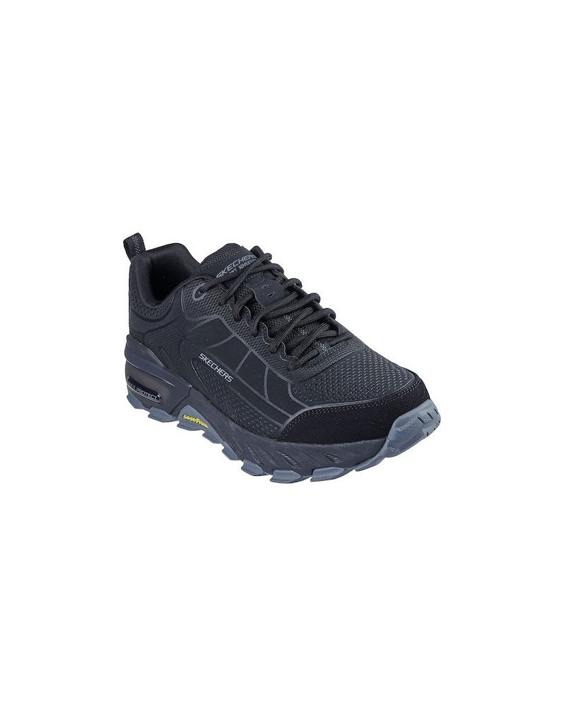 SKECHERS NAPA GROTON SR 77157 BLACK - ALPHASHOES.GR