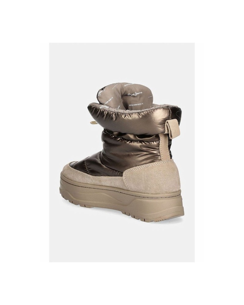 PEPE JEANS ΓΥΝΑΙΚΕΙΑ KORE METALLIC ΧΡΥΣΟ PLS50554-951 - ALPHASHOES.GR