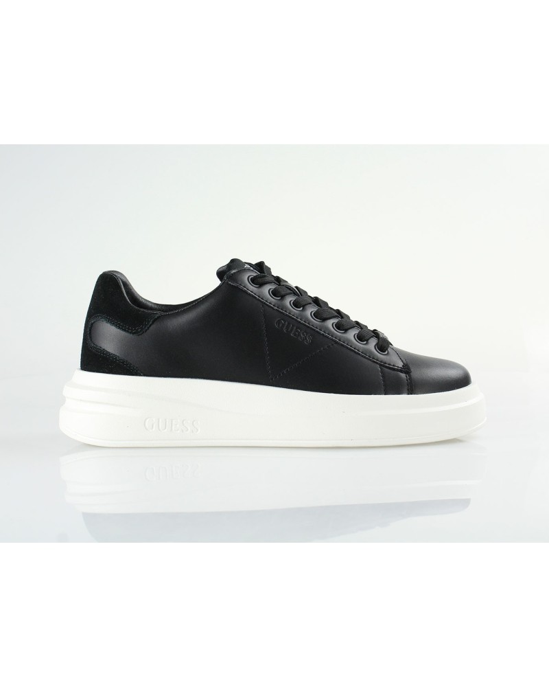 GUESS ΓΥΝΑΙΚΕΙΑ SNEAKER ELBINA ΜΑΥΡΟ FLPVIBSUE12 - ALPHASHOES.GR