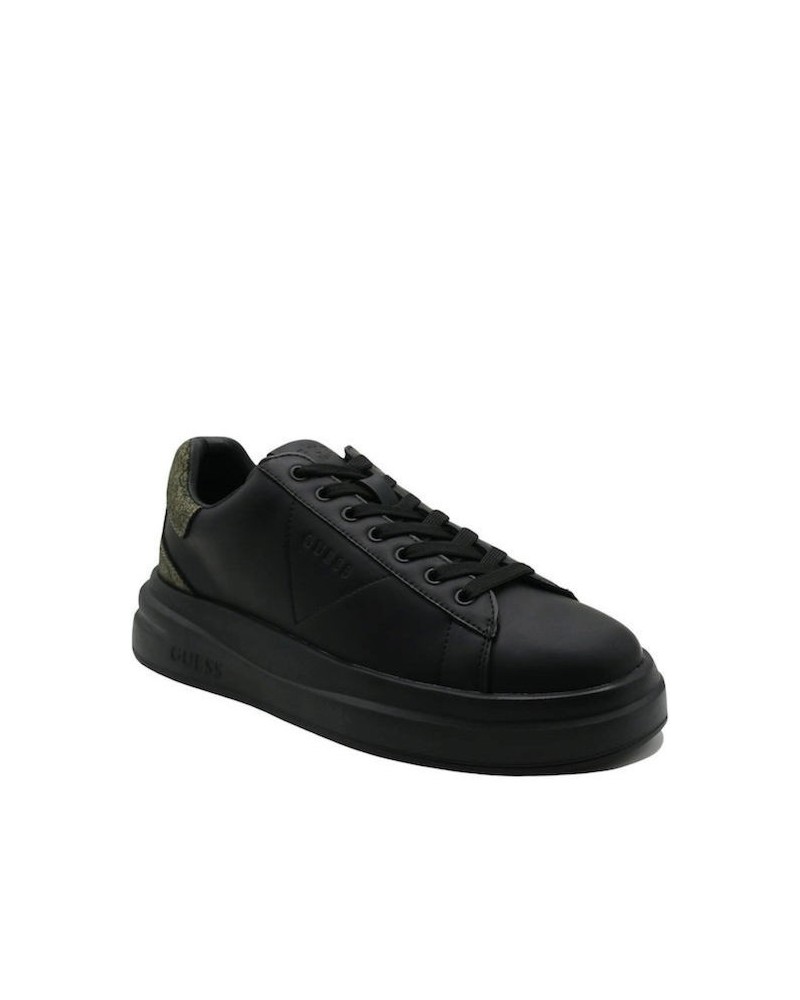 GUESS ΑΝΔΡΙΚΑ SNEAKER ELBA ΜΑΥΡΟ FMTEGRESU12