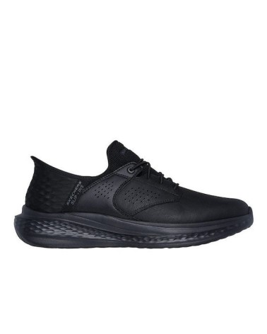 SKECHERS NAPA GROTON SR 77157 BLACK - ALPHASHOES.GR