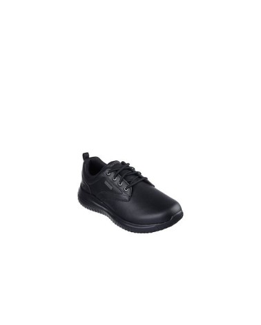 SKECHERS NAPA GROTON SR 77157 BLACK - ALPHASHOES.GR