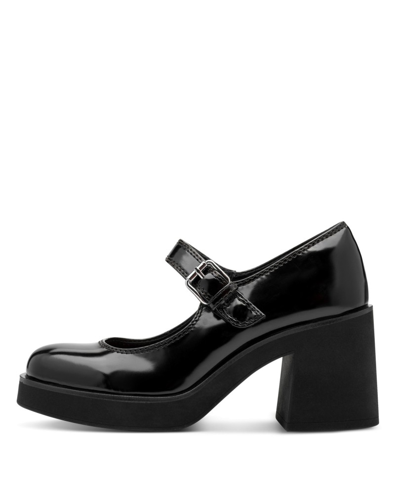 TAMARIS 1-22433-25 073 BLACK SNAKE - ALPHASHOES.GR