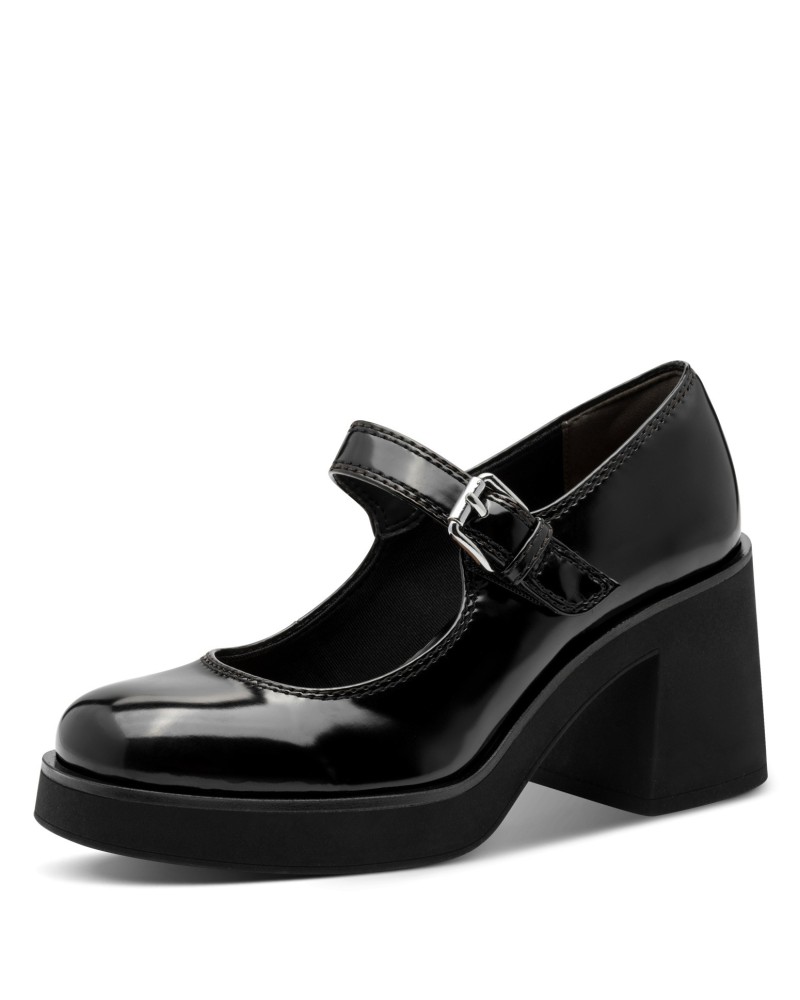 TAMARIS 1-22433-25 073 BLACK SNAKE - ALPHASHOES.GR