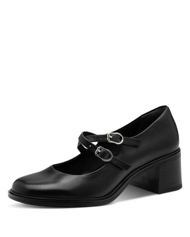 TAMARIS 1-22446-25 001 BLACK - ALPHASHOES.GR