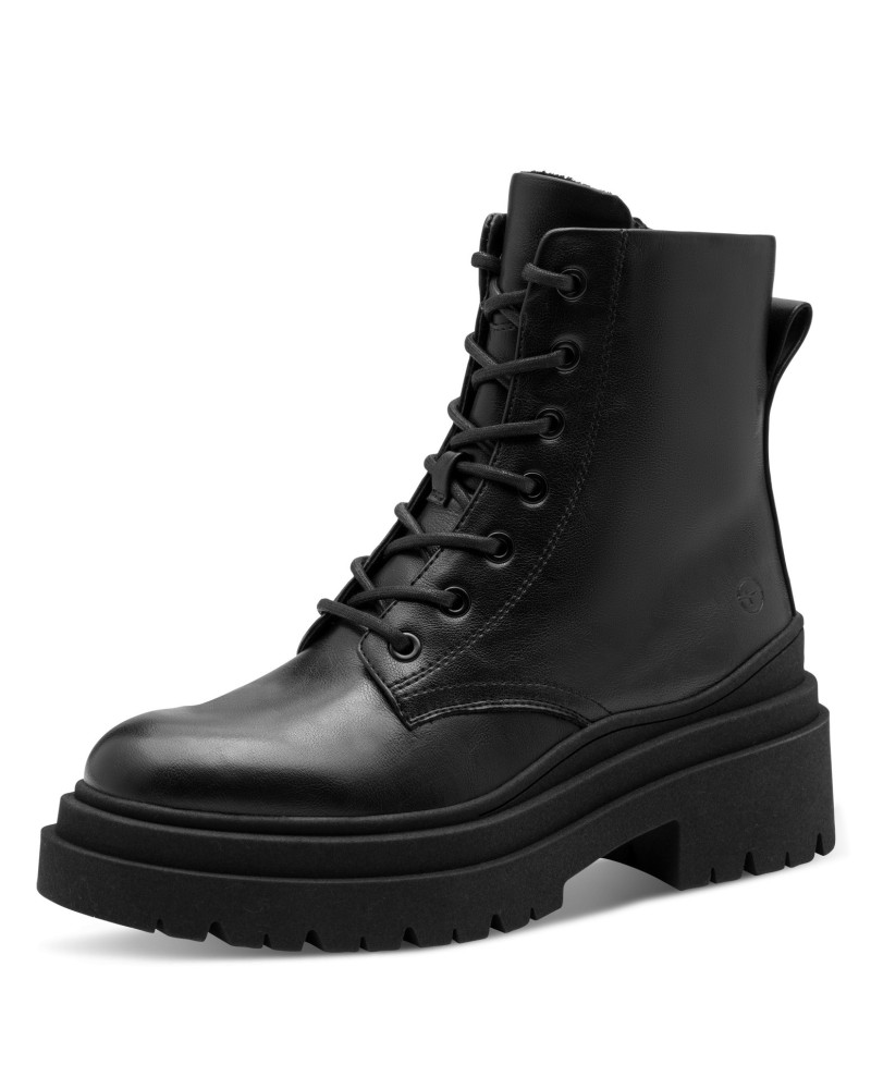 TAMARIS 1-22433-25 073 BLACK SNAKE - ALPHASHOES.GR