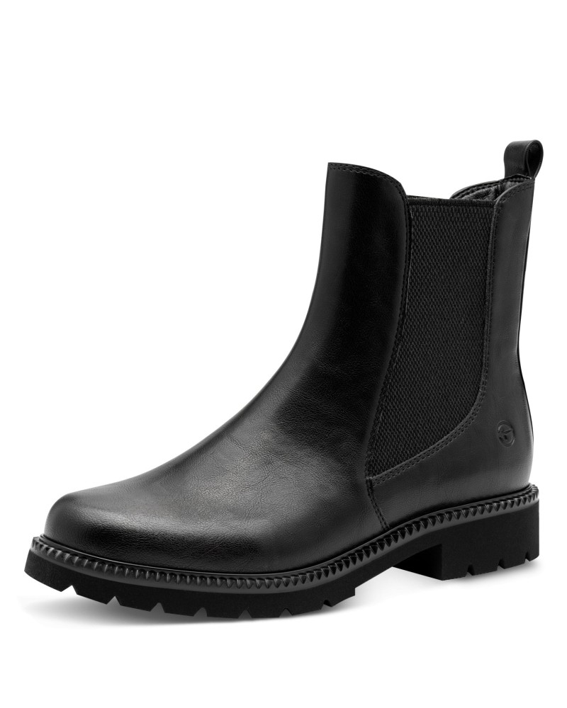 TAMARIS 1-1-25437-27 020 BLACK - ALPHASHOES.GR