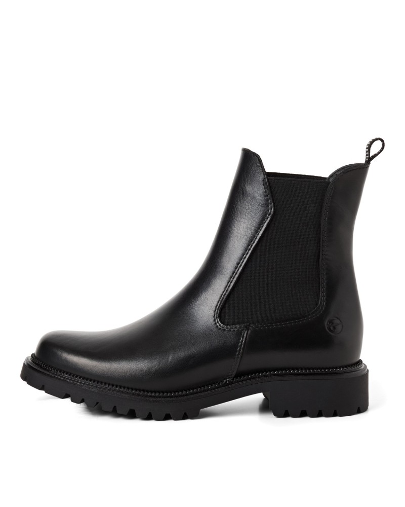 TAMARIS 1-1-25437-27 020 BLACK - ALPHASHOES.GR