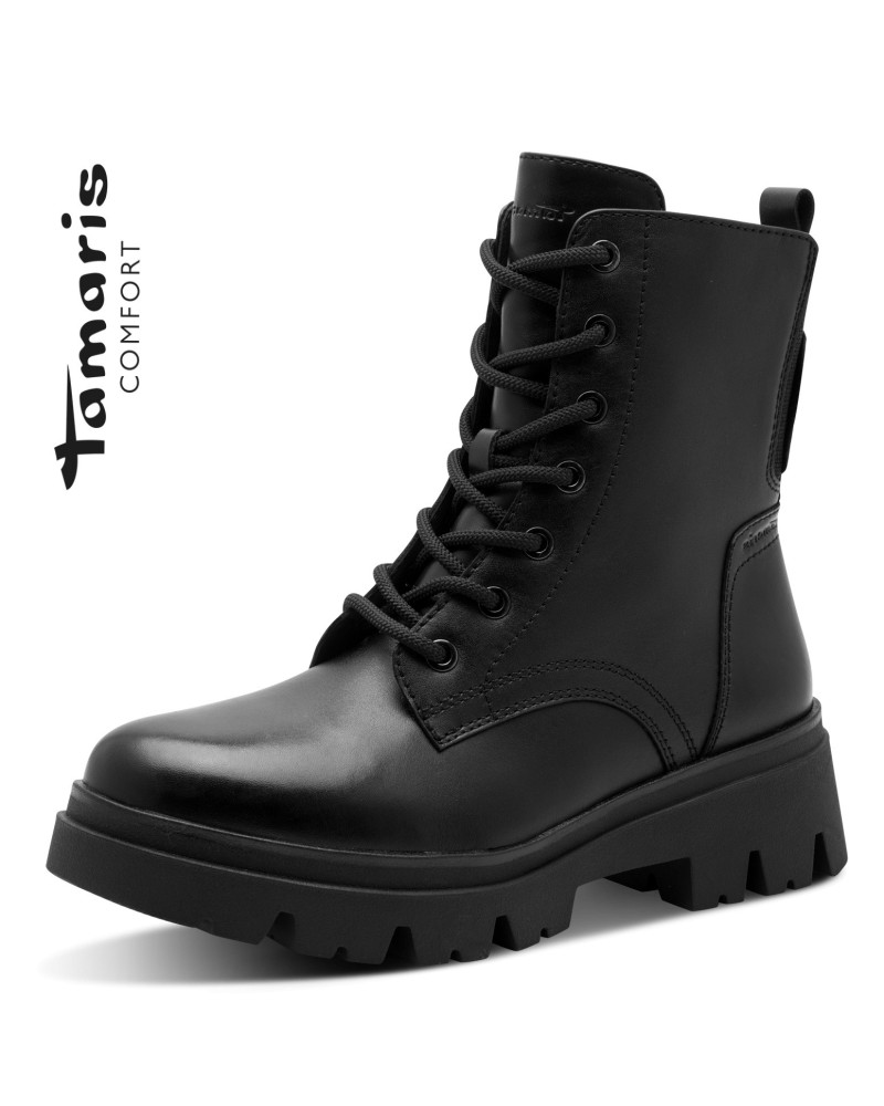 TAMARIS 1-22433-25 073 BLACK SNAKE - ALPHASHOES.GR