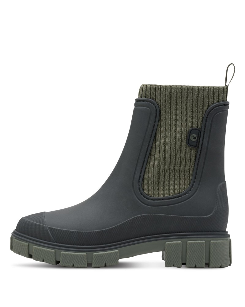 JANA 8-8-23700-27 078 BLACK MULTI - ALPHASHOES.GR