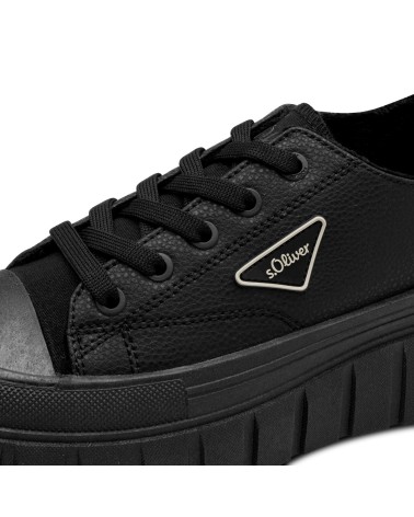 S.OLIVER 5-5-13622-37 001 BLACK - ALPHASHOES.GR