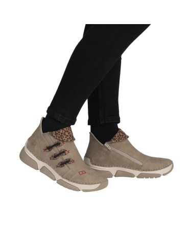 copy of RIEKER ΓΥΝΑΙΚΕΙΑ ΜΠΟΤΑΚΙΑ ΧΑΚΙ 45955-54